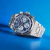 Royal Oak Chronograph White Gold Sapphire Blue Dial 41mm - Image 2