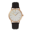 Saxonia Thin Rose Gold Silver Dial 37mm