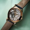 Calatrava Travel Time 24 Hour Rose Gold Blue Dial 42mm - Image 5