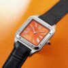 Santos-Dumont Platinum Brown Dial 34mm - Image 3