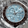 Daytona Platinum Baguette Ice Blue Dial 40mm - Image 2