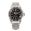Vintage Double Red Sea-Dweller Steel Black Dial 40mm
