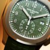 Aquanaut Chronograph White Gold Green Dial 42mm - Image 4