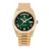 Day-Date Yellow Gold "Ombré" Green Dial
