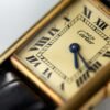 Vintage Tank Gold Plated White Dial 20mm - Image 3