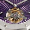 Royal Oak Tourbillon Extra-Thin Steel Purple Dial 41mm - Image 4