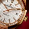 Royal Oak Selfwinding Rose Gold Diamond Silver Dial 37mm - Image 4