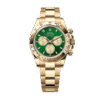 Daytona Yellow Gold Green Dial 40mm