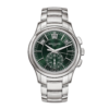 Annual Calendar Chronograph Steel Green Dial 42mm