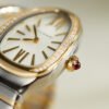 Serpenti Tubogas Double Tour Yellow Gold & Steel Silver Dial 35mm - Image 4