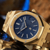 Royal Oak "Jumbo" Extra-Thin Yellow Gold Blue Dial 39mm - Image 2