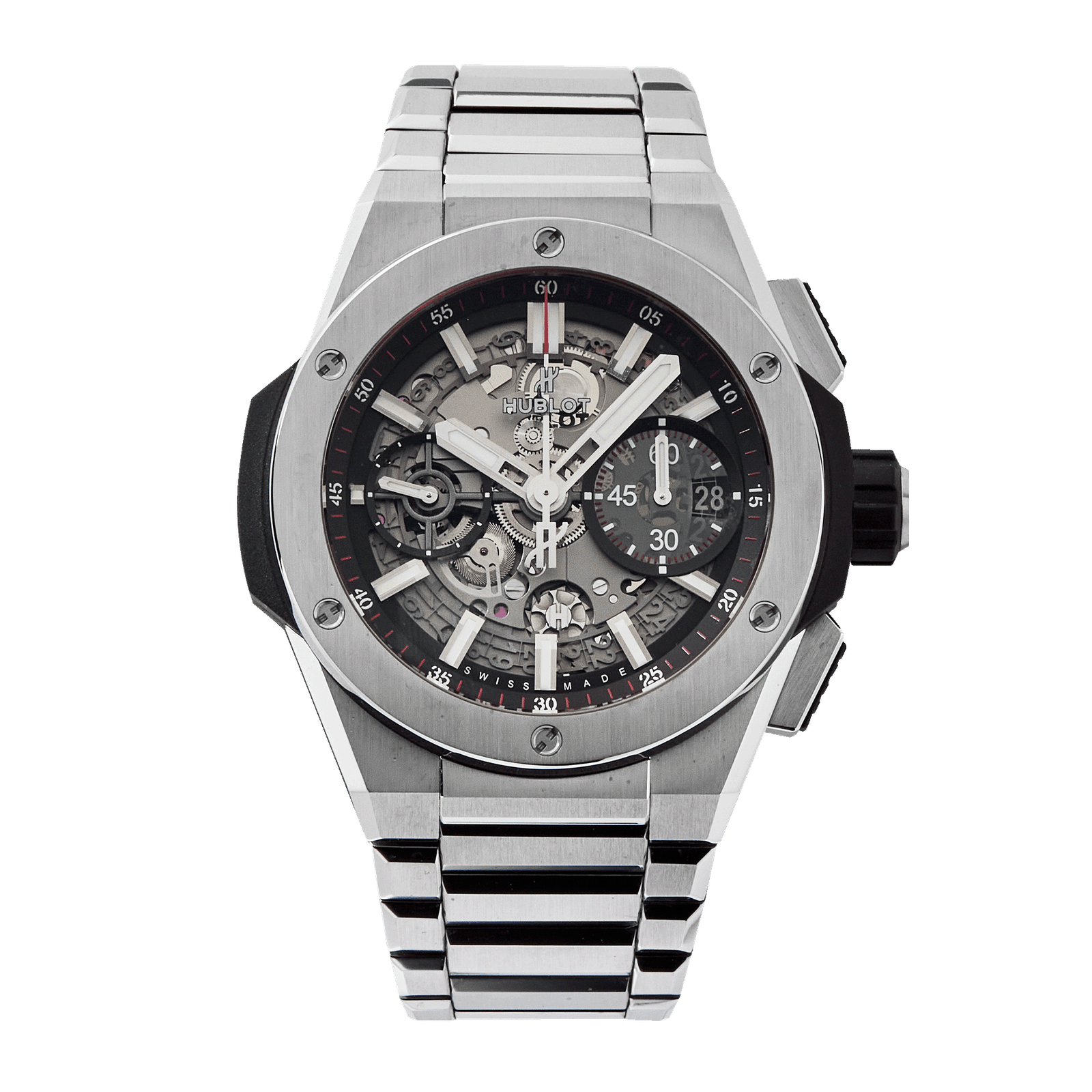 1cd6612c6456c0a136582fceb08e056c.png Big Bang Integrated Titanium Skeleton Dial 42mm - Image 1