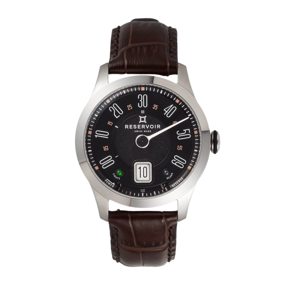 1e482f0be4fe96691ae33bf79f3d54ab.webp Longbridge Club Steel Black Dial 39mm - Image 1