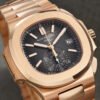 Nautilus Chronograph Rose Gold Black Dial 40mm【5980/1R-001】【2023like new】 - Image 3