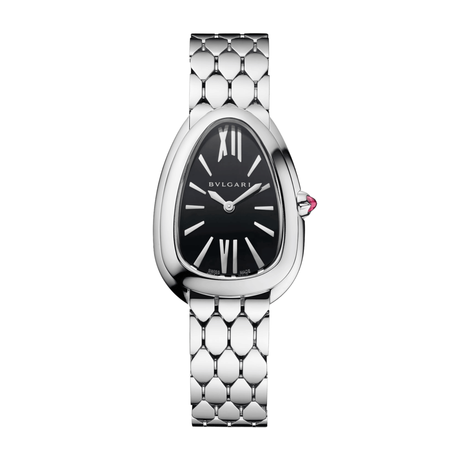 2c0a58b934116618b9f4fd9dc4becde6.png Serpenti Seduttori Steel Black Dial 33mm - Image 1