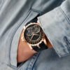 Excalibur Double Flying Tourbillion Rose Gold Black Dial 46mm - Image 2