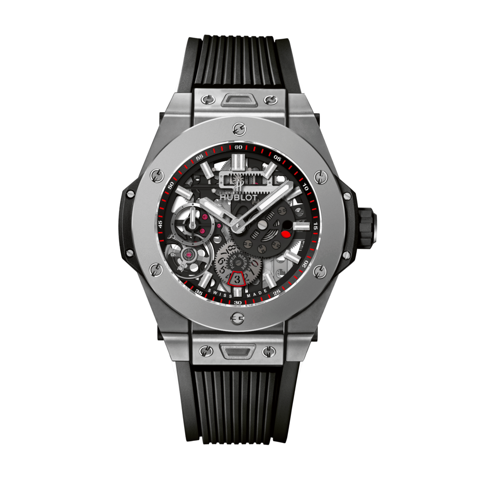 2fc348c2d1f10a6c7530b5bf66eb1570.png Big Bang Meca-10 Titanium Skeleton Dial 45mm - Image 1