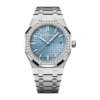 Royal Oak Selfwinding Steel Diamond Ice Blue Dial 34mm