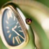 Serpenti Tubogas Rose Gold & Steel Diamond Green Dial 35mm - Image 4