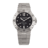 Diagono Scuba Steel Black Dial 41mm