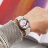 Ultraplate Saint Valentine Steel Diamond Mother of Pearl Dial 34mm - Image 3