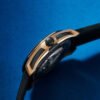 Pioneer Centre Seconds Rose Gold & Titanium Blue Dial 43mm - Image 5