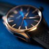 Pioneer Centre Seconds Rose Gold & Titanium Blue Dial 43mm - Image 3