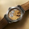 K2 British Heritage Steel Golden Beige Dial 39mm - Image 4