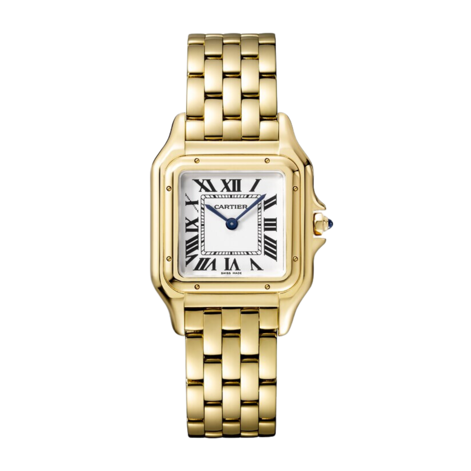 49ca8f5241ccc0a7803154876b507f0a.png Panthère de Cartier Yellow Gold White Dial 23mm - Image 1