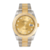 Datejust Yellow Gold & Steel Champagne Dial 41mm