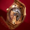 Royal Oak Selfwinding Rose Gold Diamond Silver Dial 37mm - Image 5