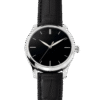 Endeavour Centre Seconds Steel Vantablack Dial 40mm