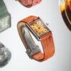 Tank Must Checkboard Special Edition Silver Orange Dial 22mm - Image 2
