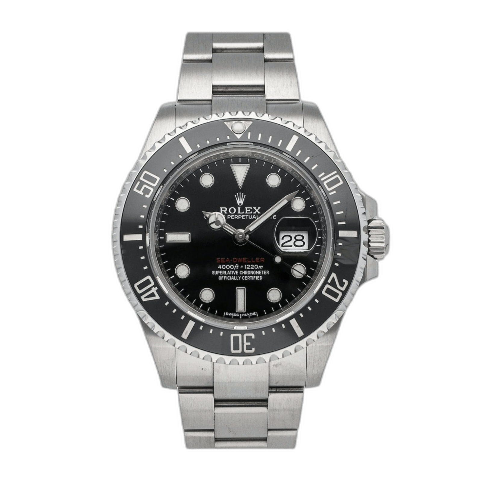 62aba5d858db02b205b007a79588bf3f.png Sea-Dweller Deep Sea Steel Black Dial 43mm - Image 1