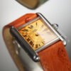 Tank Must Checkboard Special Edition Silver Orange Dial 22mm - Image 3