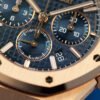 Royal Oak Chronograph Rose Gold Blue Dial 38mm - Image 5
