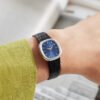 Golden Ellipse Ellipse White Gold Blue Signed Dial "Beyer" 23mm - Image 2