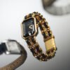 Premiere Medium Yellow Gold Plated & Steel Black Dial 20mm - Image 2