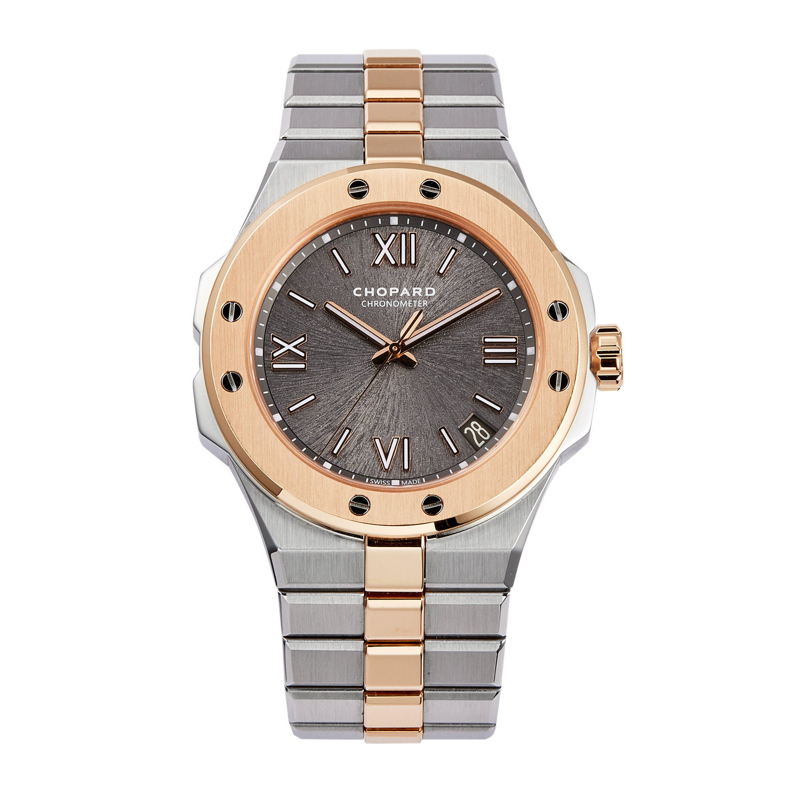 7df866e02958628018f7f07d573f5845.png Alpine Eagle Rose Gold & Steel Grey Dial 41mm - Image 1