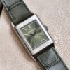 Reverso Tribute Monoface Steel Green Dial 27mm - Image 2