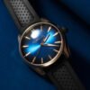 Pioneer Centre Seconds Rose Gold & Titanium Blue Dial 43mm - Image 2