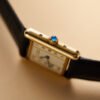 Vintage Tank Gold Plated White Dial 21mm - Image 3