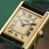 Vintage Tank Must Yellow Gold Cream Dial 22mm - Image 3