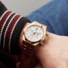 Overseas Chronograph Yellow Gold Silver Dial 42mm - Image 8