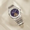 Royal Oak Tourbillon Extra-Thin Steel Purple Dial 41mm - Image 2