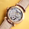 Double Mystery Tourbillon Rose Gold Silver Dial 42mm - Image 4