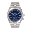 Overseas Dual Time Steel Blue Dial 41mm