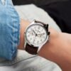 Transocean Chronograph 1915 Steel White Dial 43mm - Image 2
