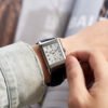 Reverso Classic Large Duoface Steel Silver Dial 28mm - Image 2