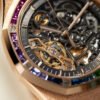 Royal Oak Double Balance Wheel Openworked Rose Gold Rainbow 41mm - Image 4